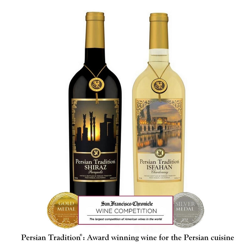 Persian Tradition™ Wine: The first wine especially created for the Persian cuisine.